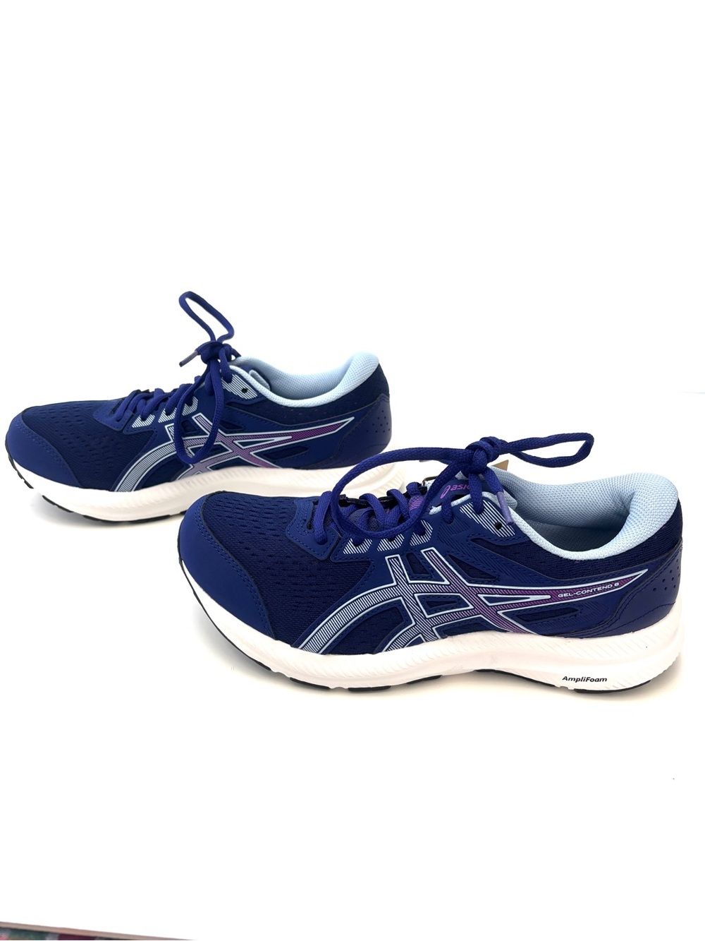ASICS Women’s Dive Blue/Soft Sky Gel-Contend 8 Running Shoes Sz 7-1/2 F620622 - Picture 7 of 15